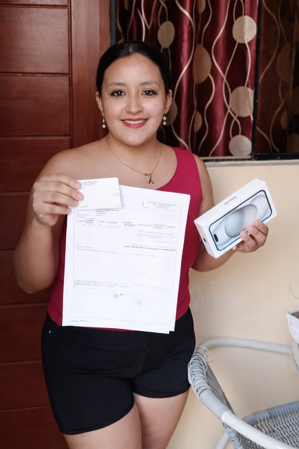 Matrimonio instalando servicio de gas natural con Credicálidda