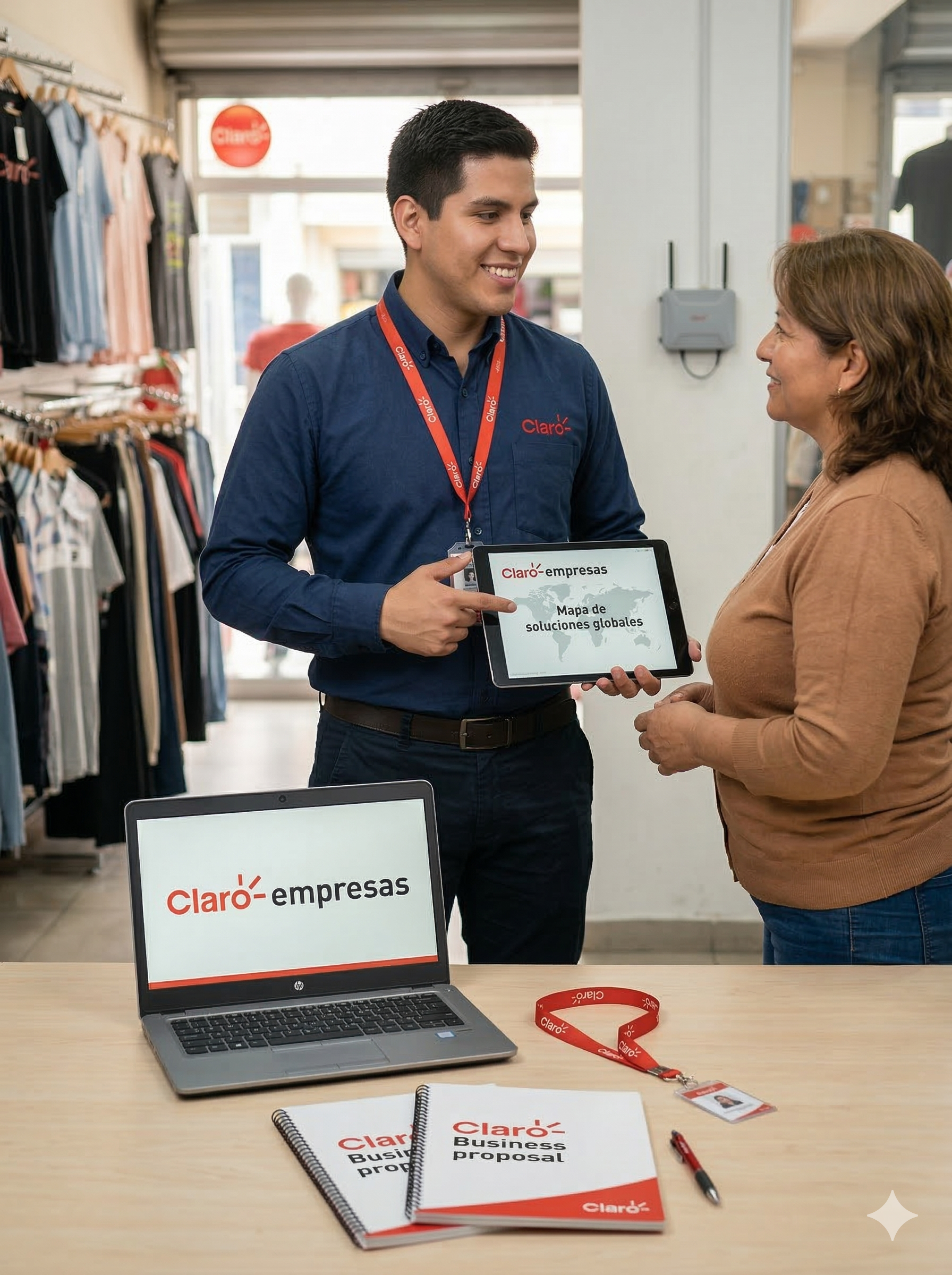 Emprendedor con Claro Negocios